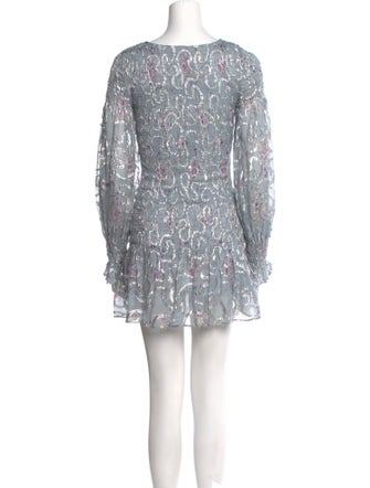LoveShackFancy Silk Mini Dress