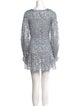 LoveShackFancy Silk Mini Dress