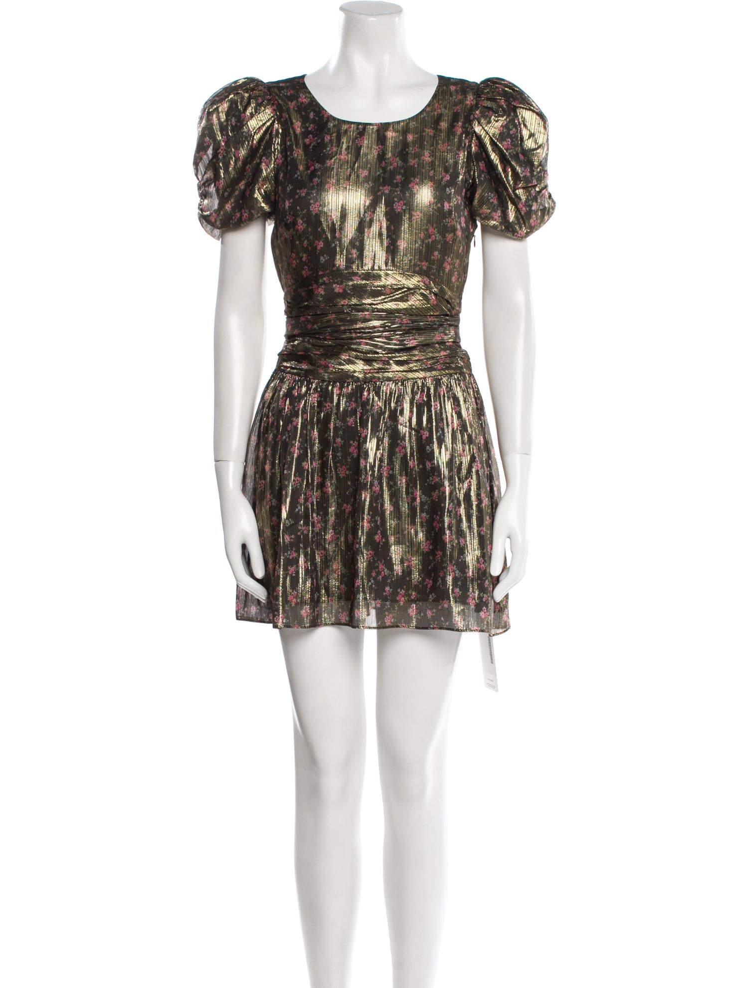 LoveShackFancy Silk Mini Dress