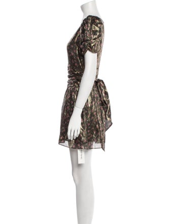 LoveShackFancy Silk Mini Dress