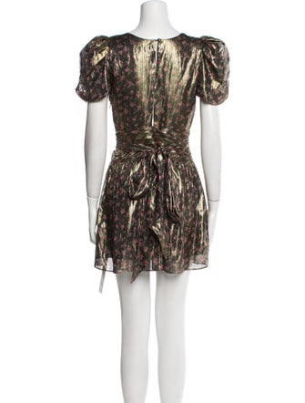 LoveShackFancy Silk Mini Dress