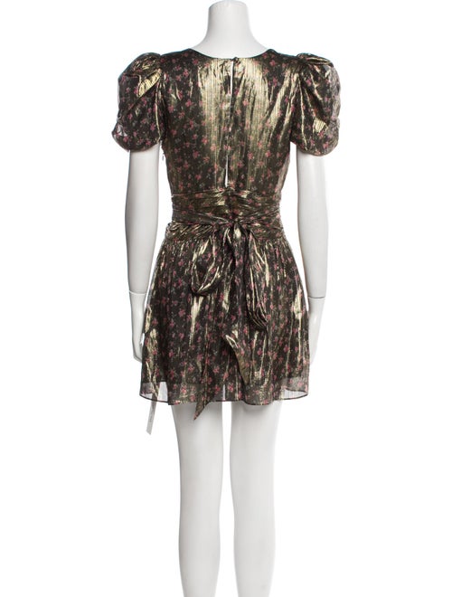 LoveShackFancy Silk Mini Dress