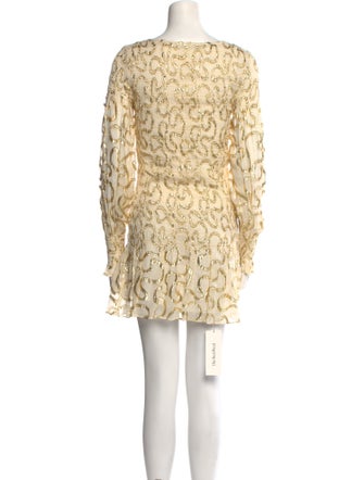 LoveShackFancy Mesh Mini Dress