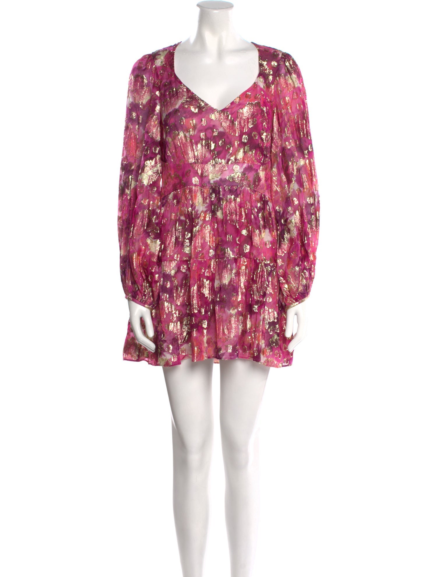 LoveShackFancy Floral Print Mini Dress w/ Tags