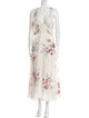 LoveShackFancy Silk Long Dress