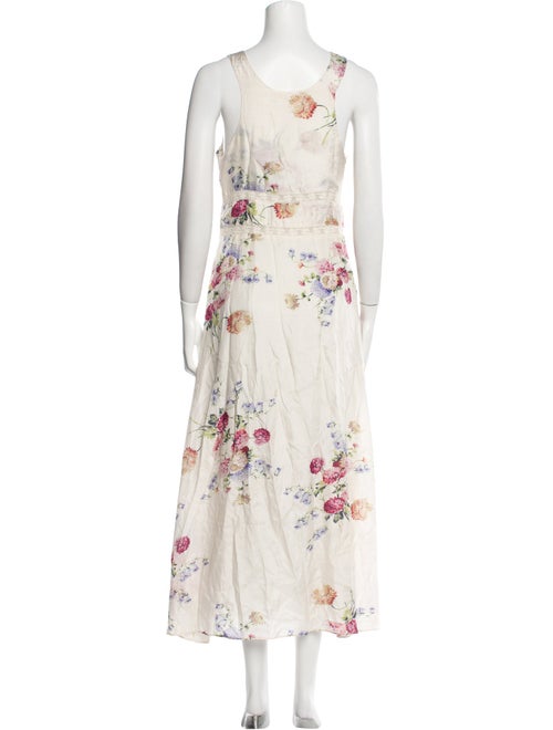 LoveShackFancy Silk Long Dress
