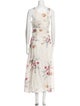 LoveShackFancy Silk Long Dress