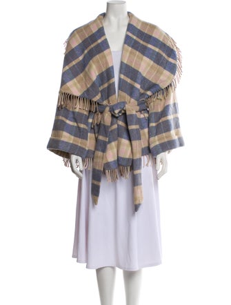 LoveShackFancy Plaid Print Jacket