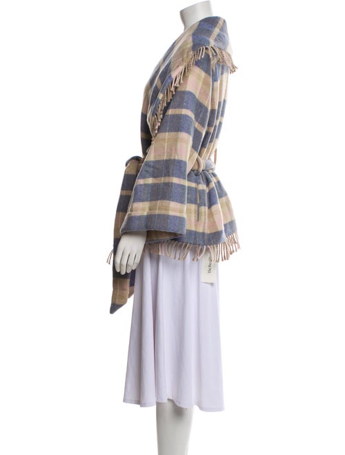 LoveShackFancy Plaid Print Jacket