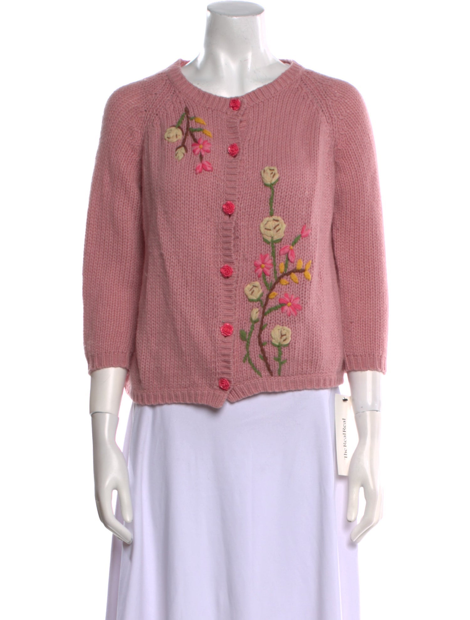 LoveShackFancy Lambswool Scoop Neck Sweater