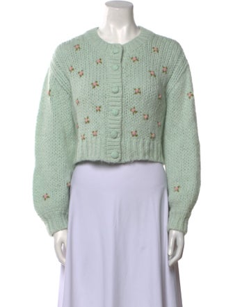 LoveShackFancy Alpaca Patterned Sweater