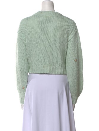 LoveShackFancy Alpaca Patterned Sweater