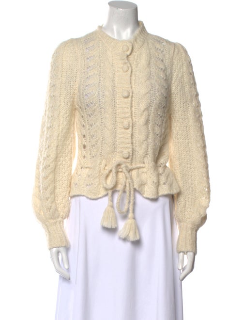 LoveShackFancy Alpaca Crew Neck Sweater