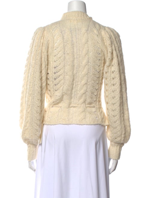 LoveShackFancy Alpaca Crew Neck Sweater