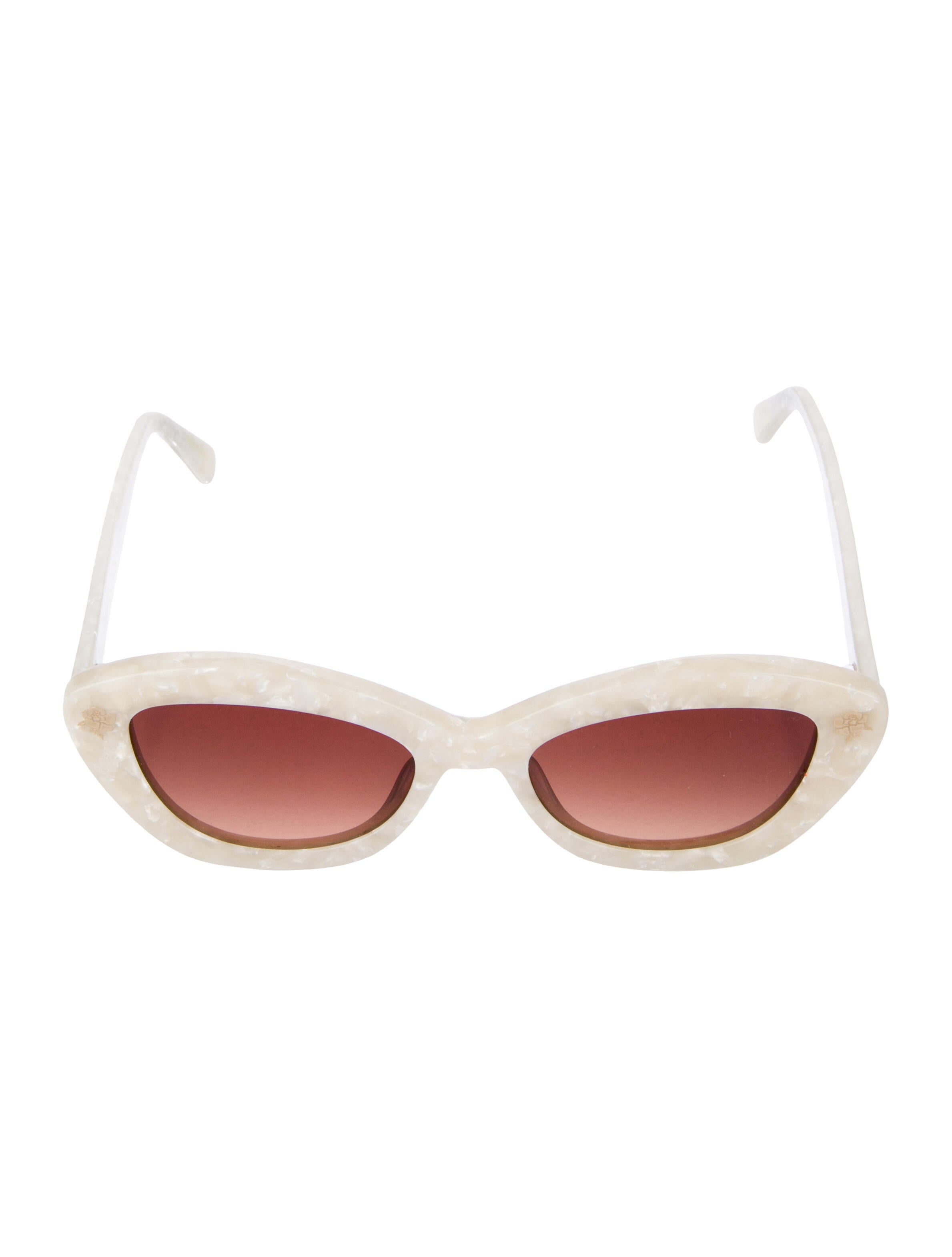 LoveShackFancy Cat-Eye Gradient Sunglasses