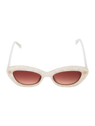 LoveShackFancy Cat-Eye Gradient Sunglasses