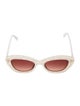 LoveShackFancy Cat-Eye Gradient Sunglasses