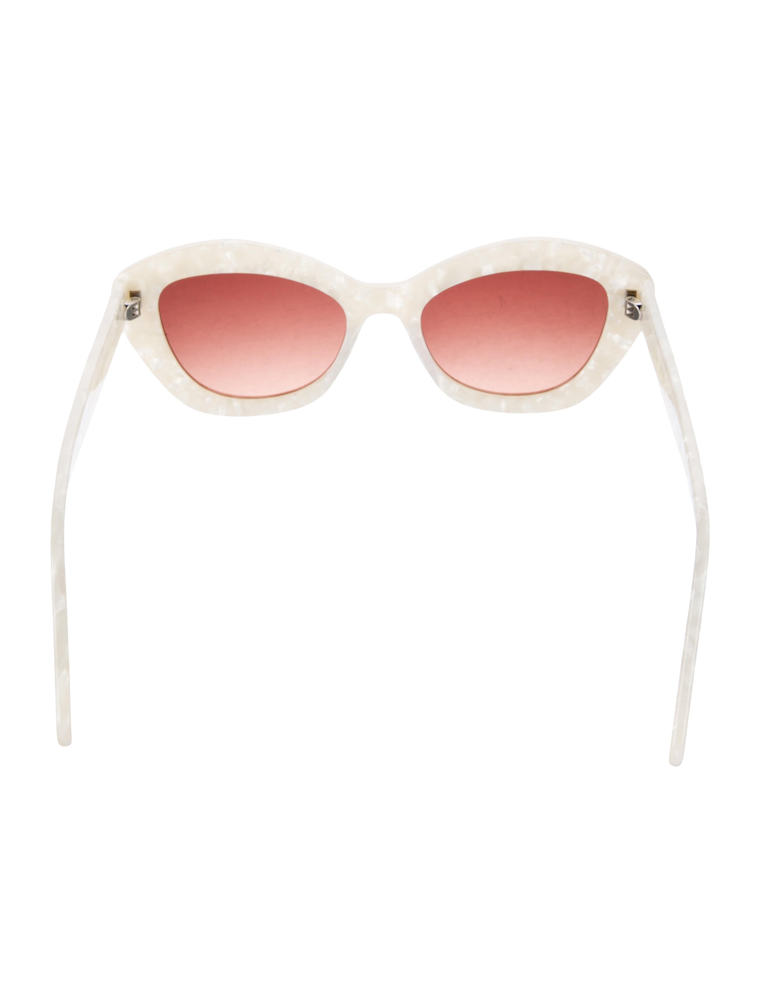LoveShackFancy Cat-Eye Gradient Sunglasses
