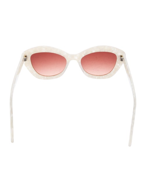 LoveShackFancy Cat-Eye Gradient Sunglasses