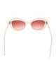 LoveShackFancy Cat-Eye Gradient Sunglasses