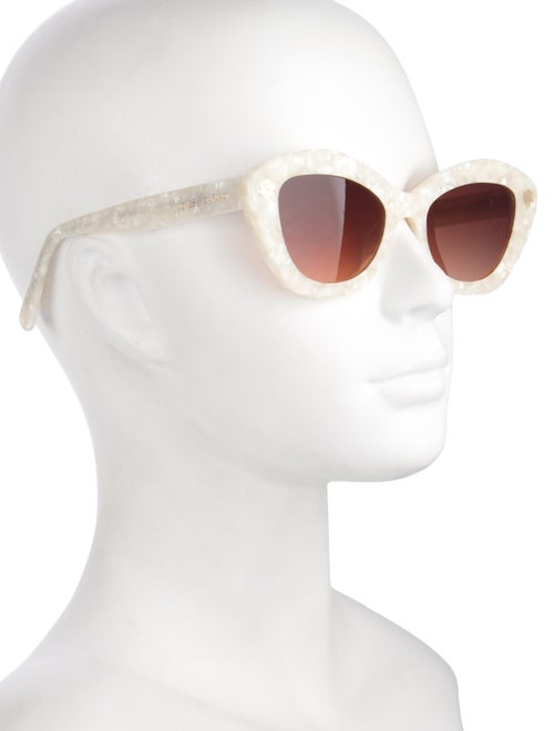 LoveShackFancy Cat-Eye Gradient Sunglasses