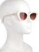 LoveShackFancy Cat-Eye Gradient Sunglasses