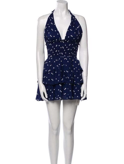 LoveShackFancy Printed Mini Dress
