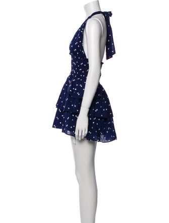 LoveShackFancy Printed Mini Dress