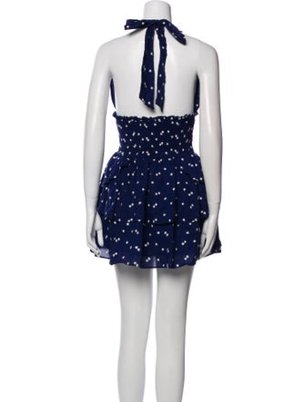 LoveShackFancy Printed Mini Dress