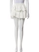 LoveShackFancy Ruffle Embellishment Mini Skirt