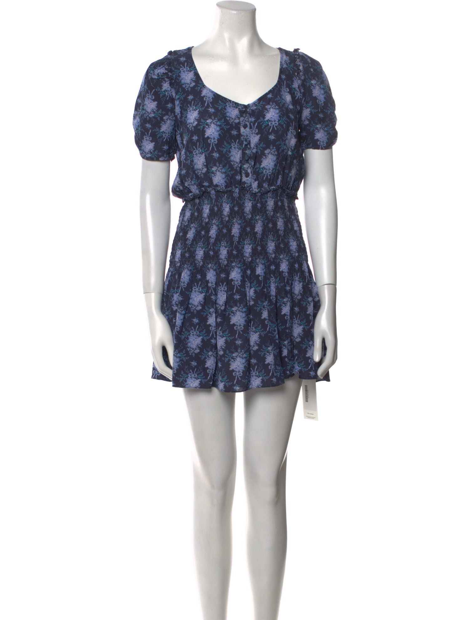 LoveShackFancy Printed Mini Dress