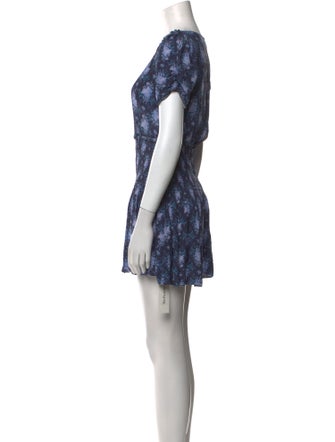 LoveShackFancy Printed Mini Dress
