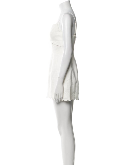 LoveShackFancy Linen Mini Dress