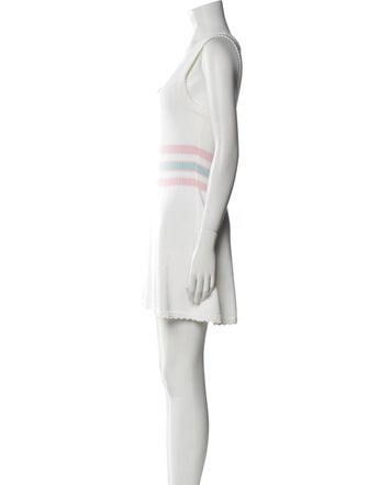 LoveShackFancy Striped Mini Dress