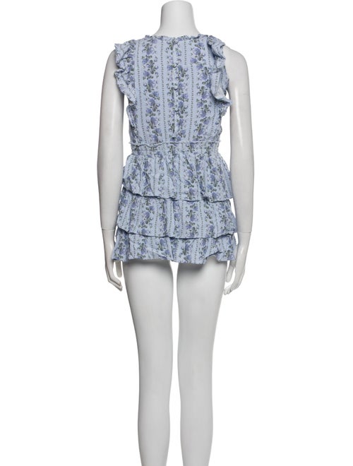 LoveShackFancy Girls' Patterned Sleeveless Dress