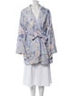 LoveShackFancy Floral Print Robe