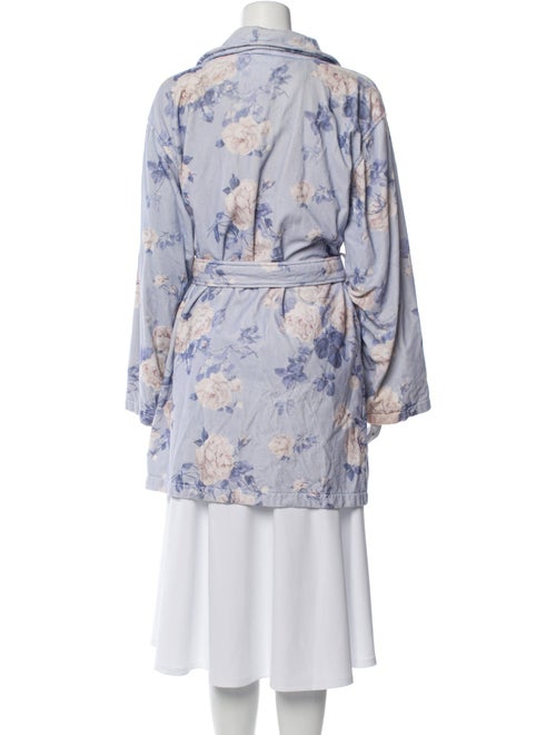 LoveShackFancy Floral Print Robe