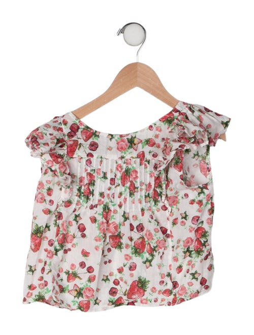 LoveShackFancy Short Sleeve Top
