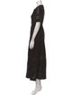 LoveShackFancy Crew Neck Long Dress