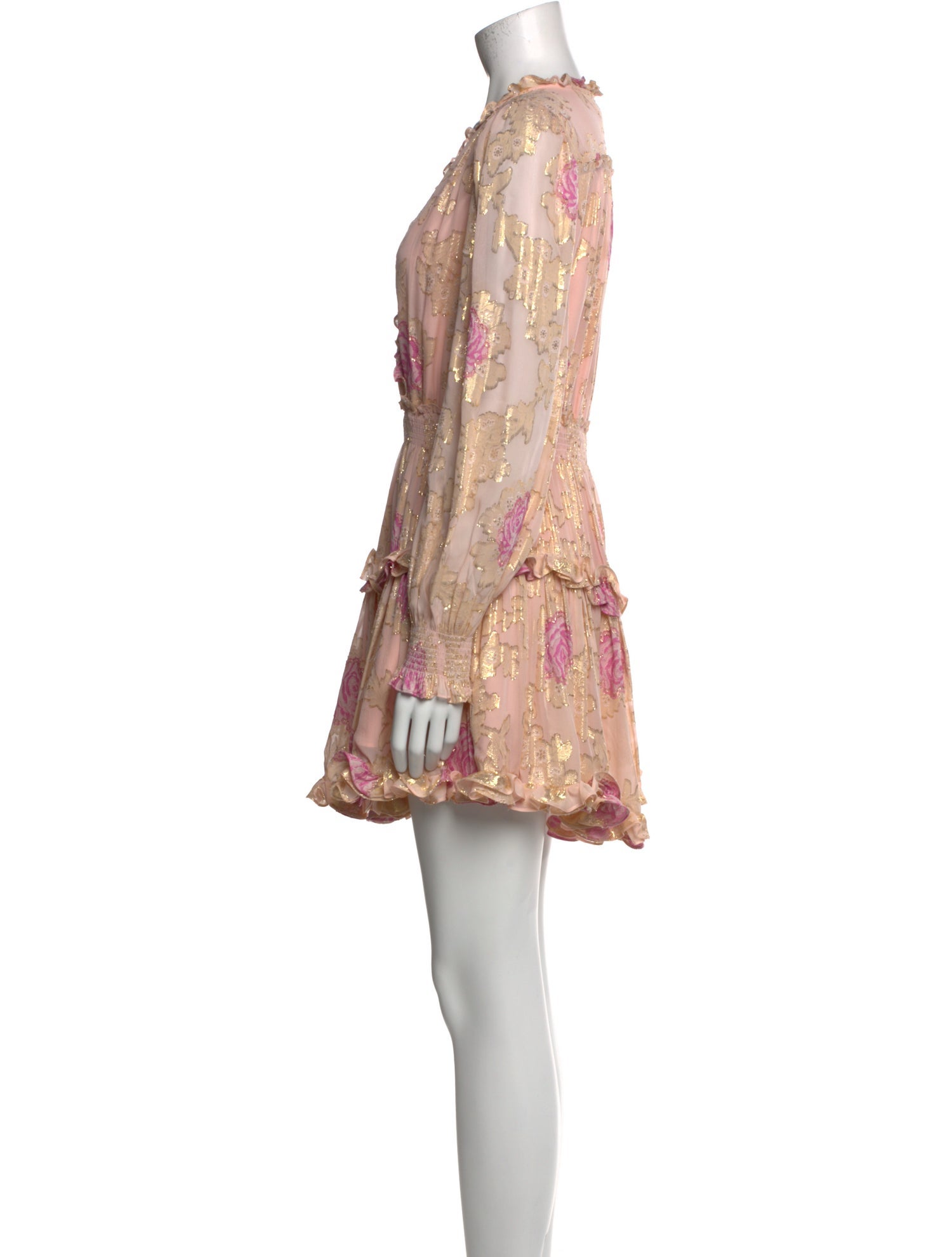 LoveShackFancy Silk Mini Dress w/ Tags