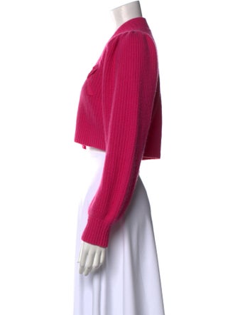 LoveShackFancy Cashmere V-Neck Sweater