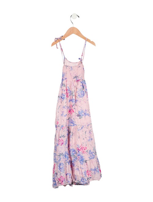 LoveShackFancy Girls' Strapless Dress