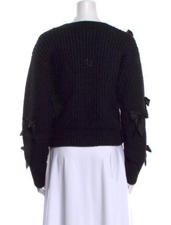 LoveShackFancy Alpaca Printed Sweater