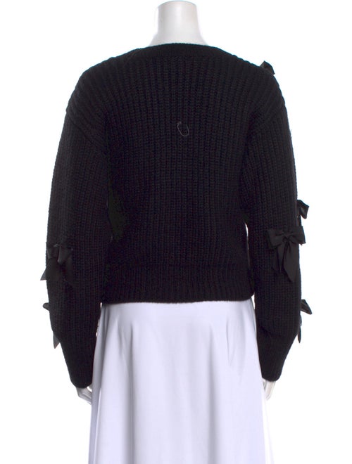 LoveShackFancy Alpaca Printed Sweater