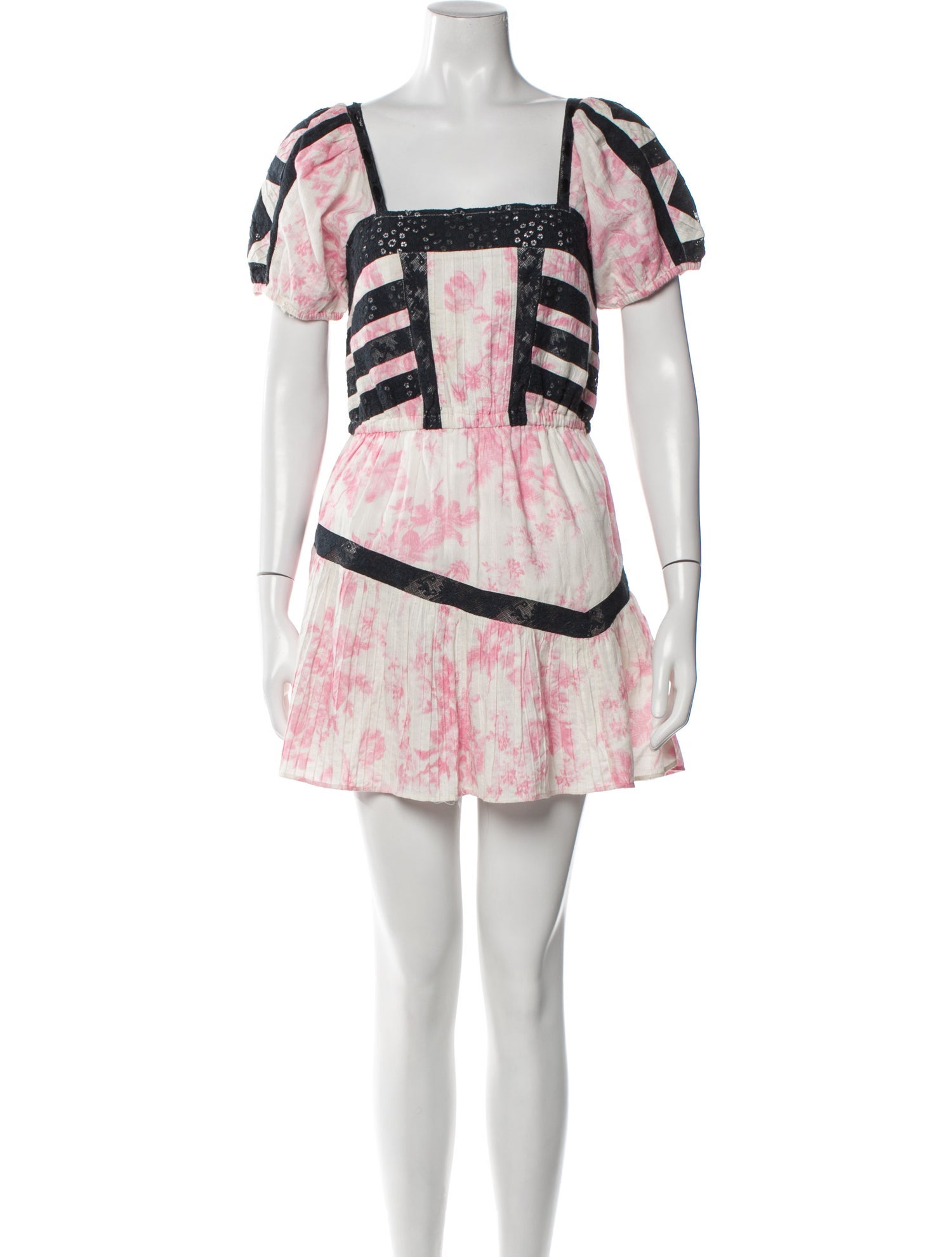 LoveShackFancy Printed Mini Dress