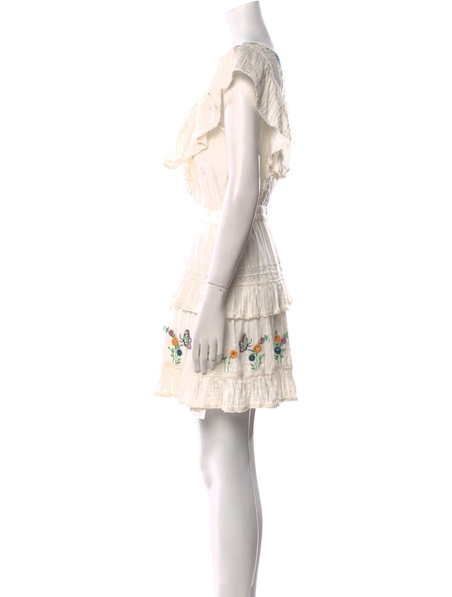 LoveShackFancy Printed Mini Dress