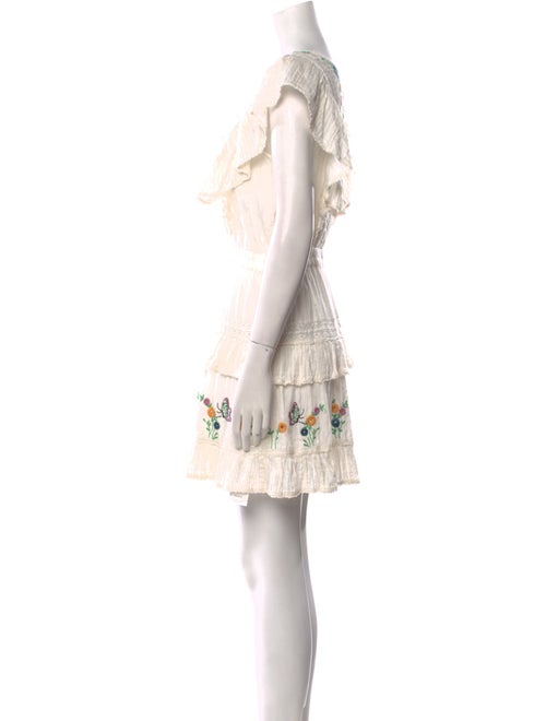 LoveShackFancy Printed Mini Dress