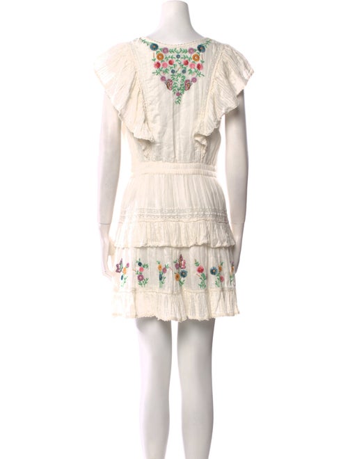 LoveShackFancy Printed Mini Dress