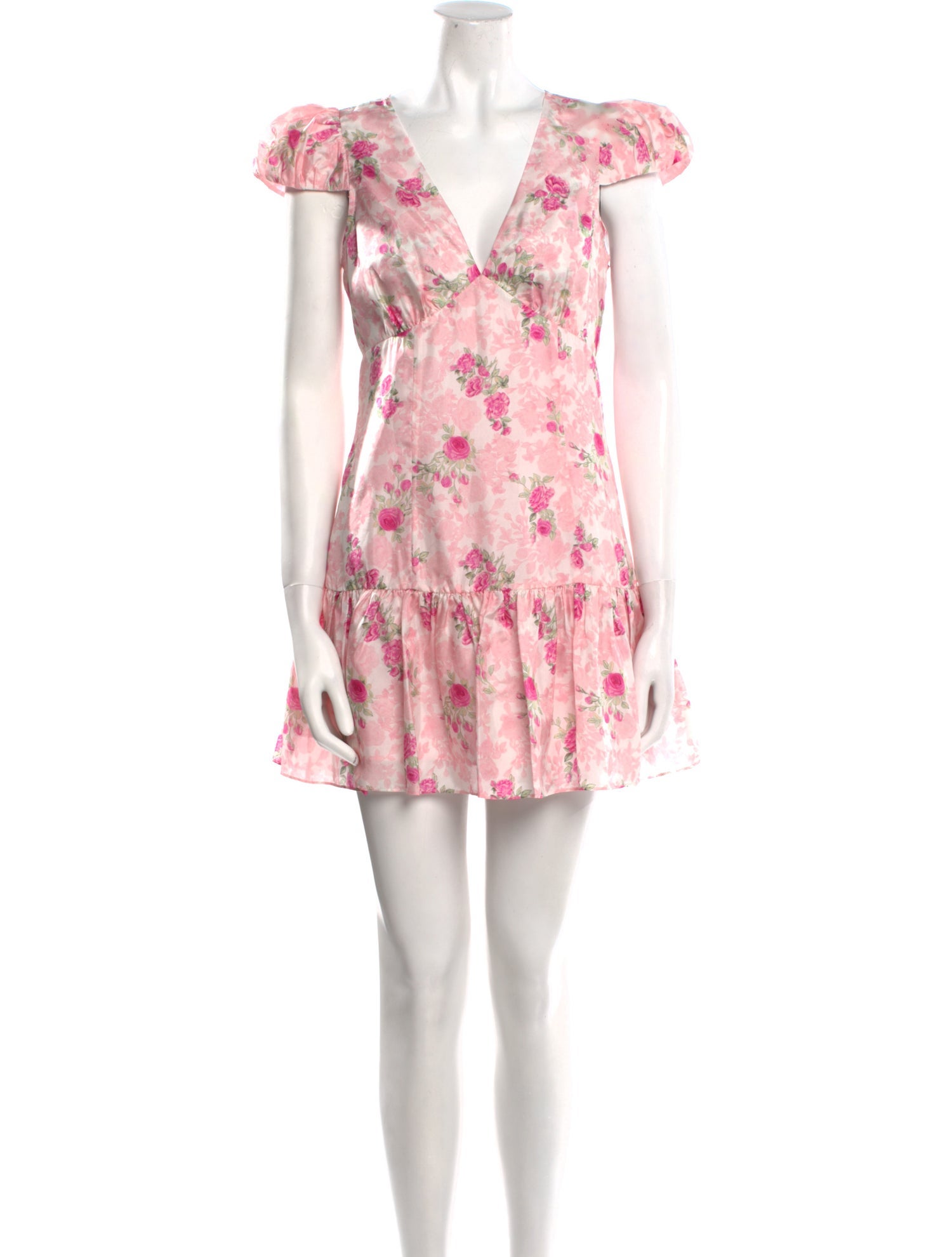 LoveShackFancy Silk Mini Dress w/ Tags