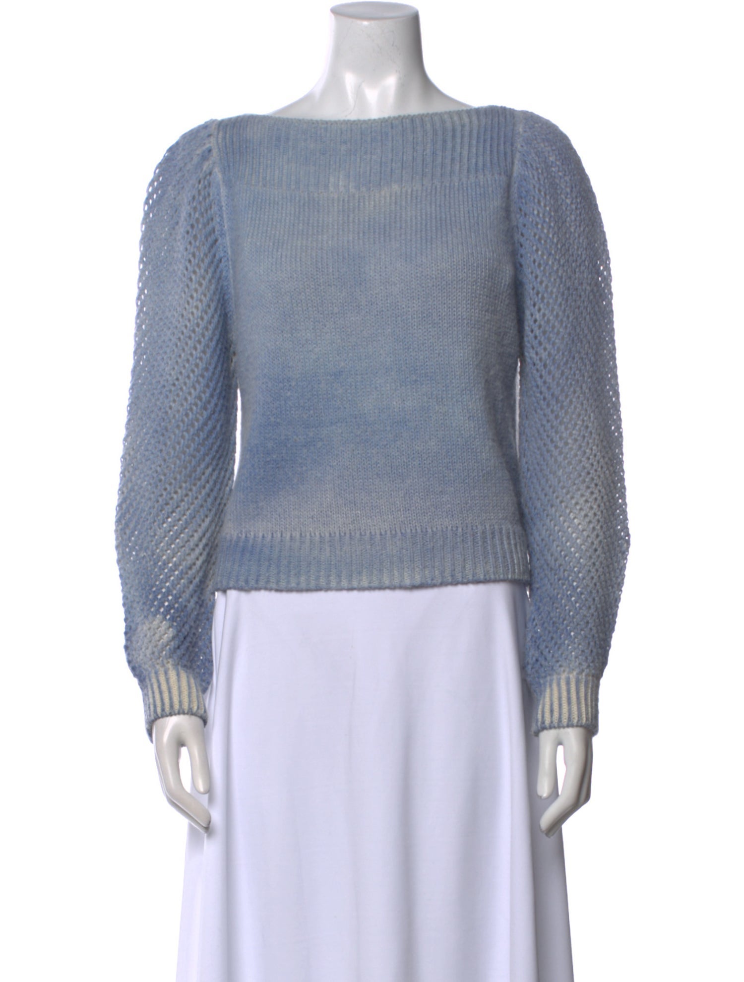 LoveShackFancy Bateau Neckline Sweater